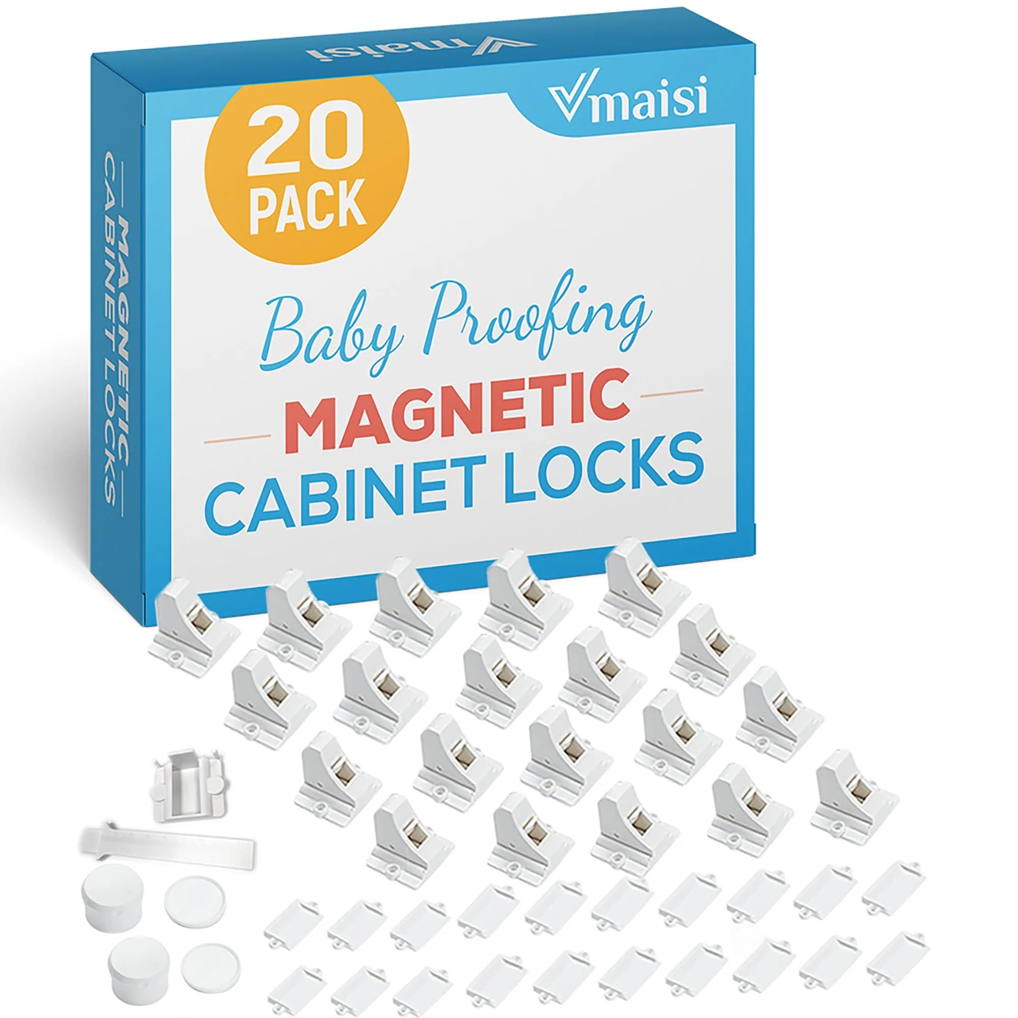 Vmaisi Magnetic Cabinet Locks
